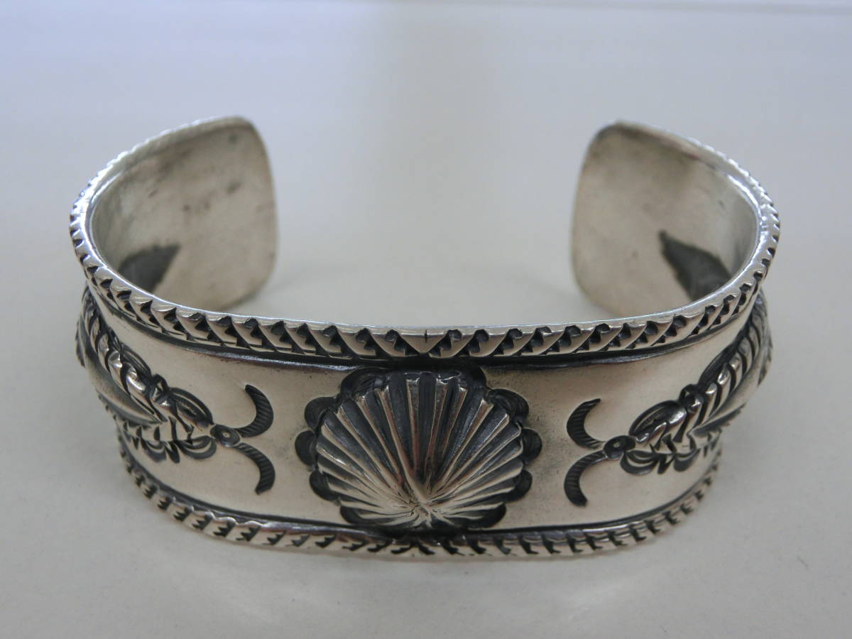 アーニーリスター シルバー バングル Ernie Lister ナバホ族 Ernie