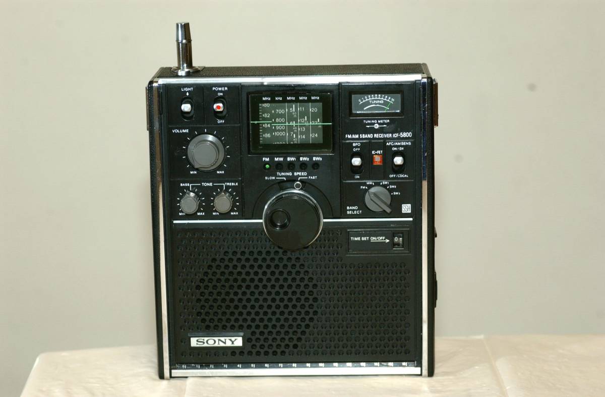 スカイセンサー ICF-5800 SONY ソニー 難あり FM専用ラジオ ICF
