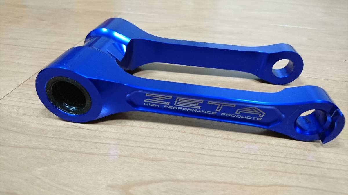 WR250X WR250R ZETA ローダウンリンク ロワーリングリンク ブルー