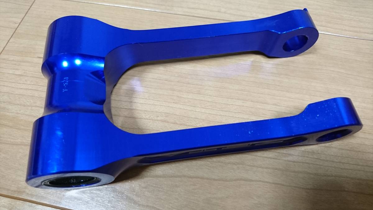 WR250X WR250R ZETA ローダウンリンク ロワーリングリンク ブルー