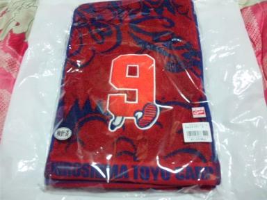 【新品】(広島カープ）℃℃℃ユニフォームタオルマフラー ドドドォ_1