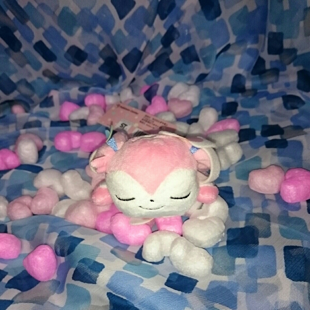 タグ付 ポケモンセンター ぬいぐるみ ニンフィア くたくた くったり