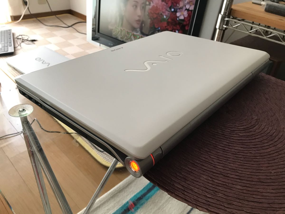 VAIO TX72B メモリ1GB HDD80GB XP世代 動作品 ワンセグ