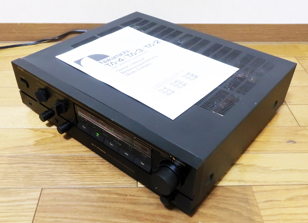 ◇NAKAMICHI ナカミチ 希少ステレオレシーバ☆TA-20☆音出ました