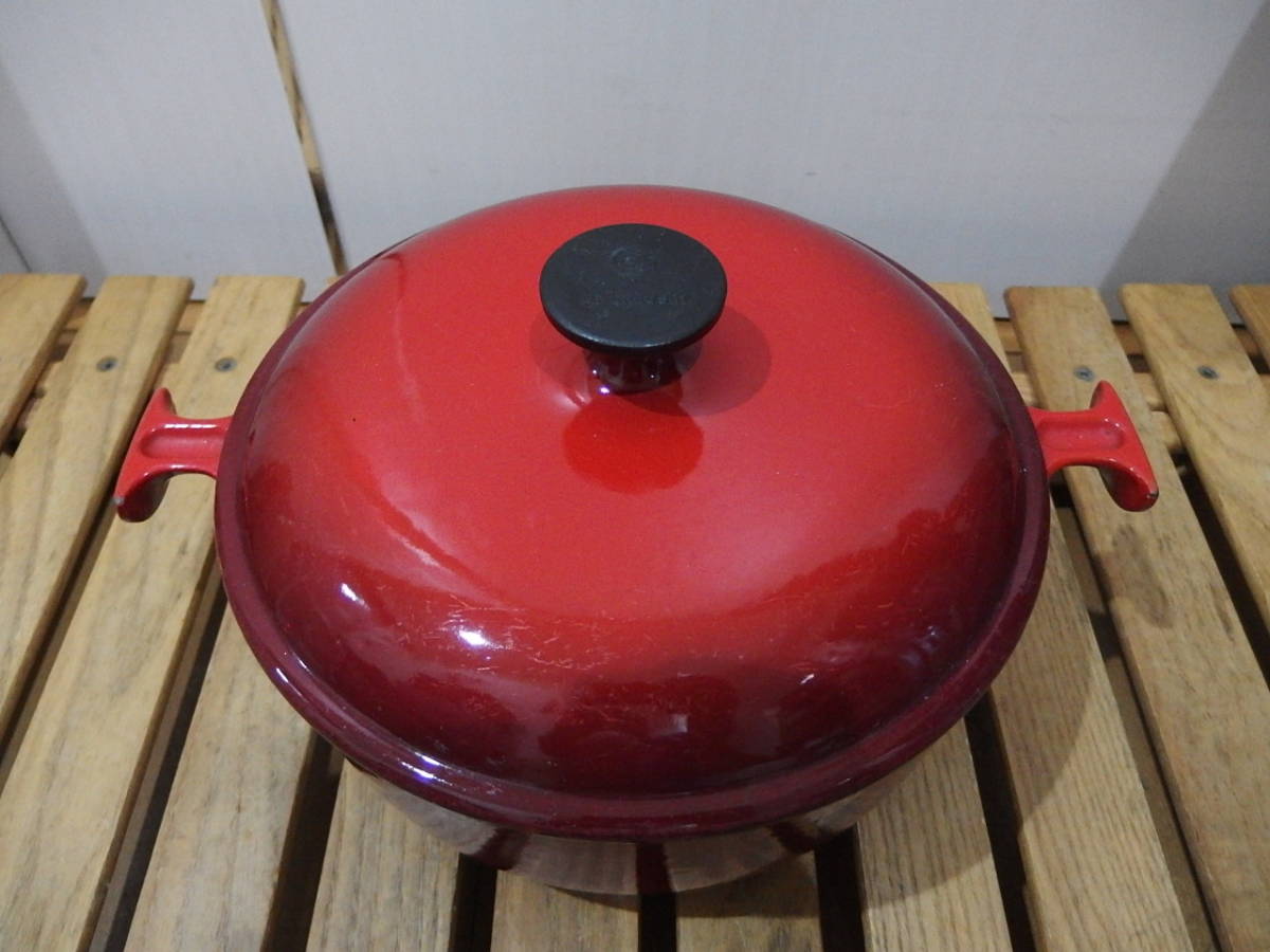 ル・クルーゼ ホーロー鍋 ビンテージ LE CREUSET ル・クルーゼ ビンテージ ホーロー鍋 23！ 【公式通販】
