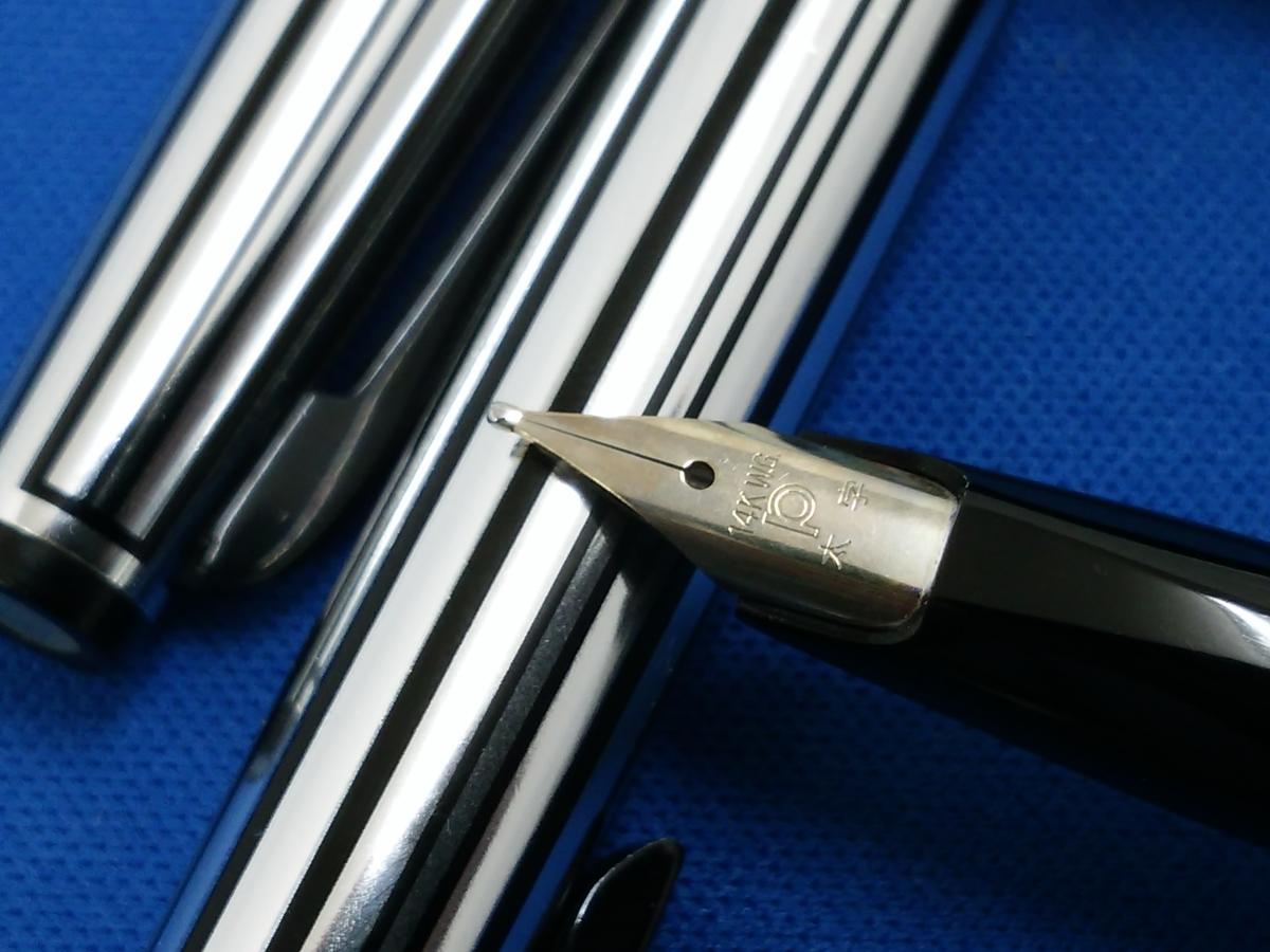 PLATINUM □プラチナ PLATINUM 万年筆 14K WG 太字 2本 プラチナ