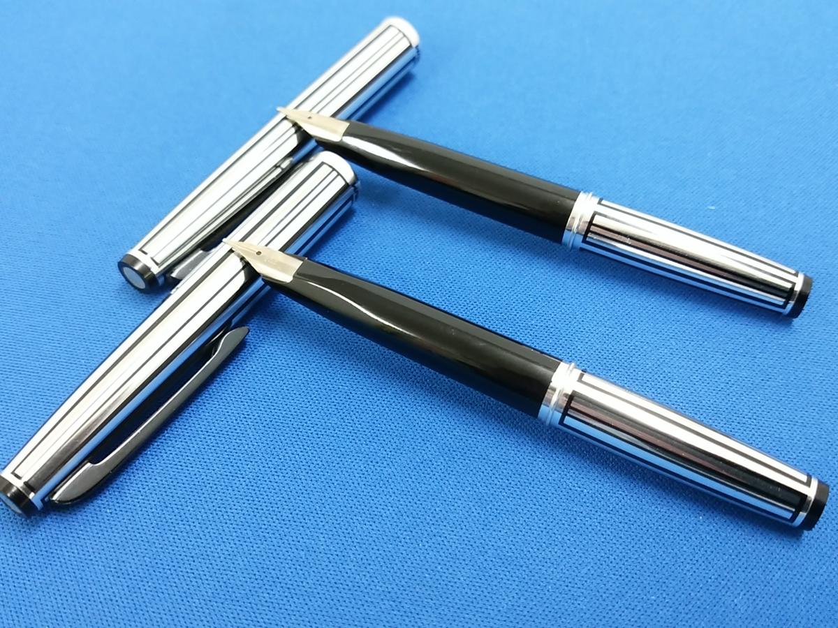 PLATINUM □プラチナ PLATINUM 万年筆 14K WG 太字 2本 プラチナ