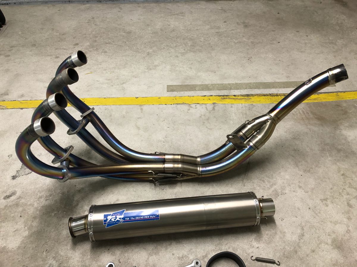 NC39 CB400SF SPEC3 TSR チタン フルエキ(マフラー本体（社外）)｜売買