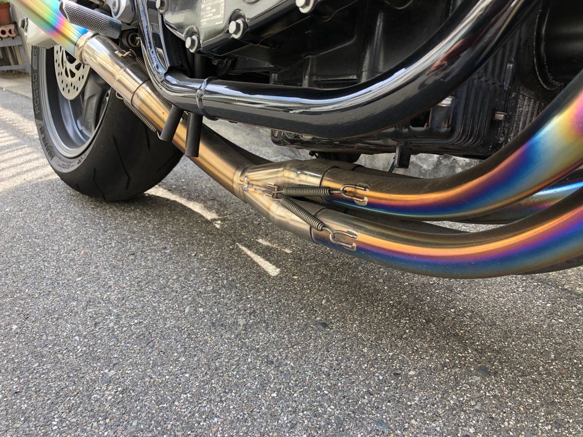 NC39 CB400SF SPEC3 TSR チタン フルエキ(マフラー本体（社外）)｜売買