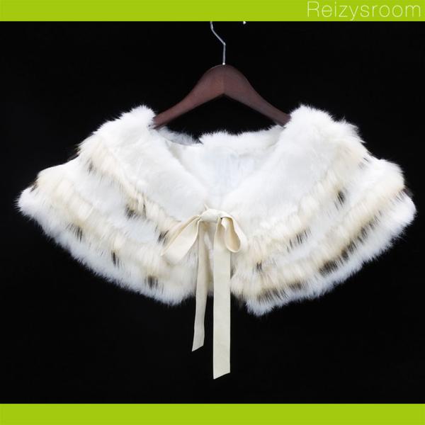 peyton placeラビット×ラクーン ファー ショール タグ付き ペイトンプレイス レディース PeytonPlace ファーショール 大判 9号