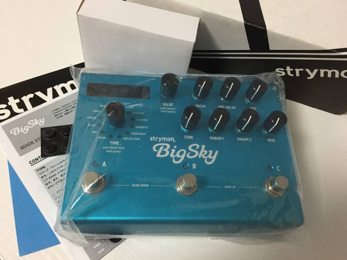  strymon BigSky(リバーブ)｜売買されたオークション情報、yahooの商品情報をアーカイブ公開 - オークファン エフェクター