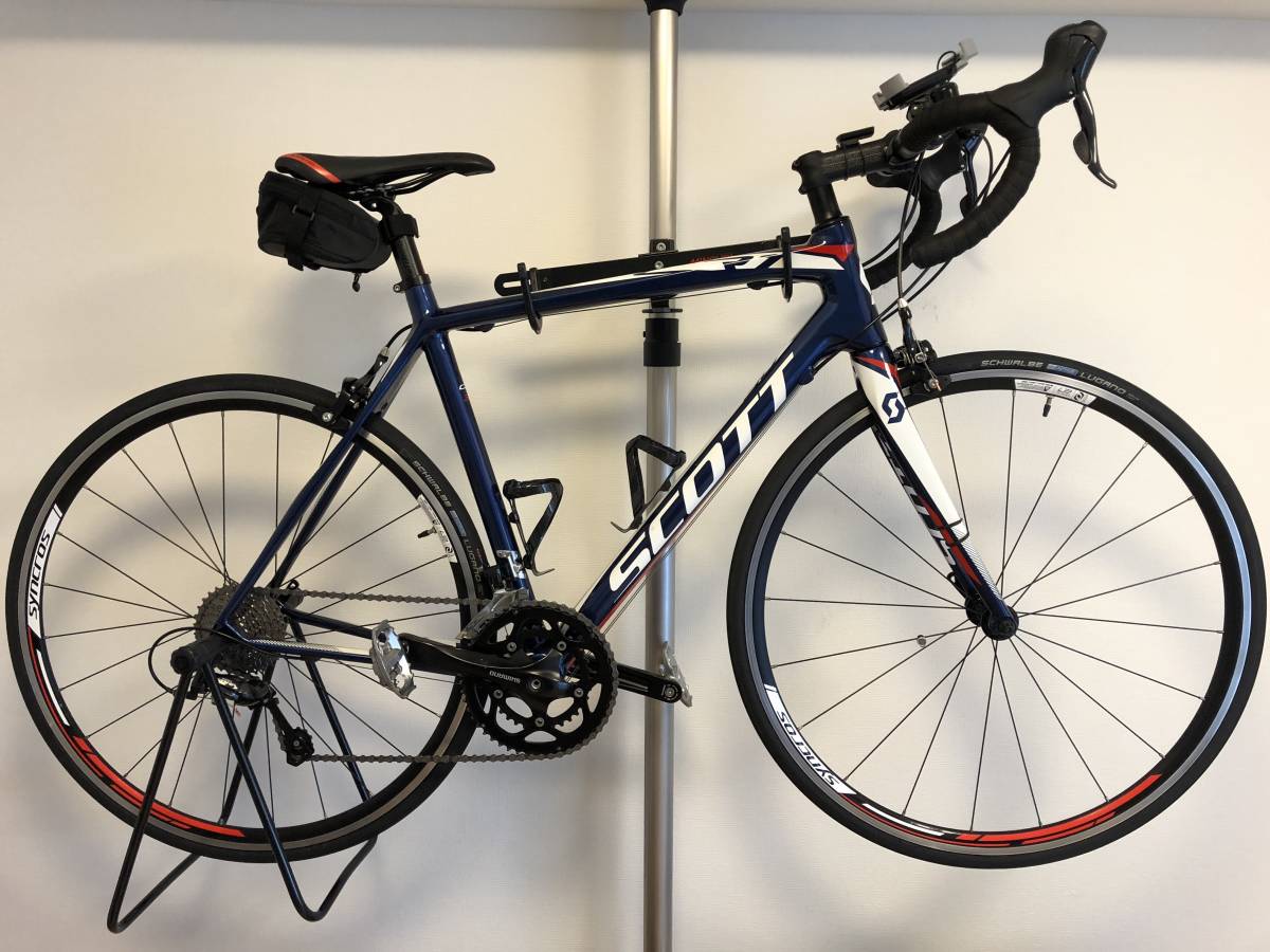 中古・美品！】SCOTT CR-1 30 カーボンロードバイク完成車！！ 自転車