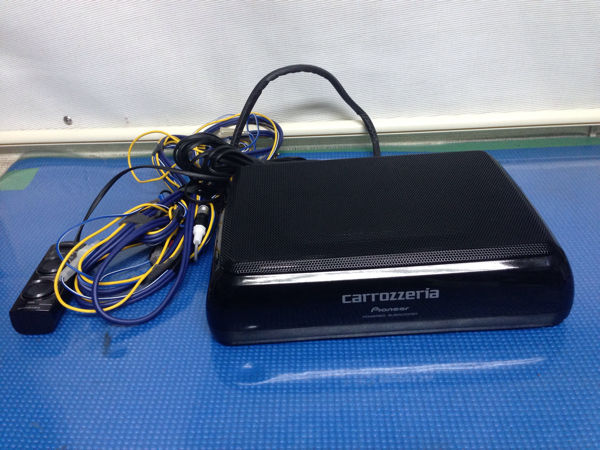 カロッツェリア TS-WX120Aアンプ内蔵サブウーファー carrozzeria 美品
