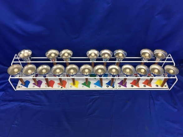 内田洋行 ウチダ ハンドベル ミュージックベル 20個セット 内田洋行