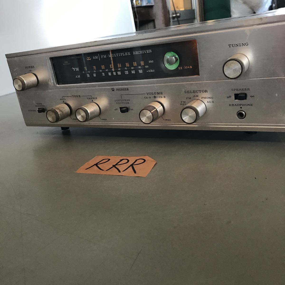 PIONEER SX-304A 真空管ステレオレシーバー◇ジャンク品 オーディオ