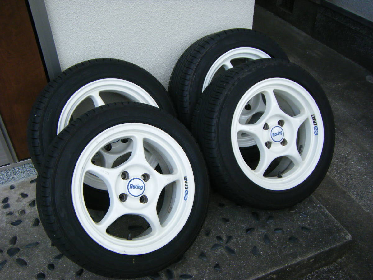 ENKEI RP01 Racing (レーシング) 15×7J(+35)PCD100-4H (エンケイ 