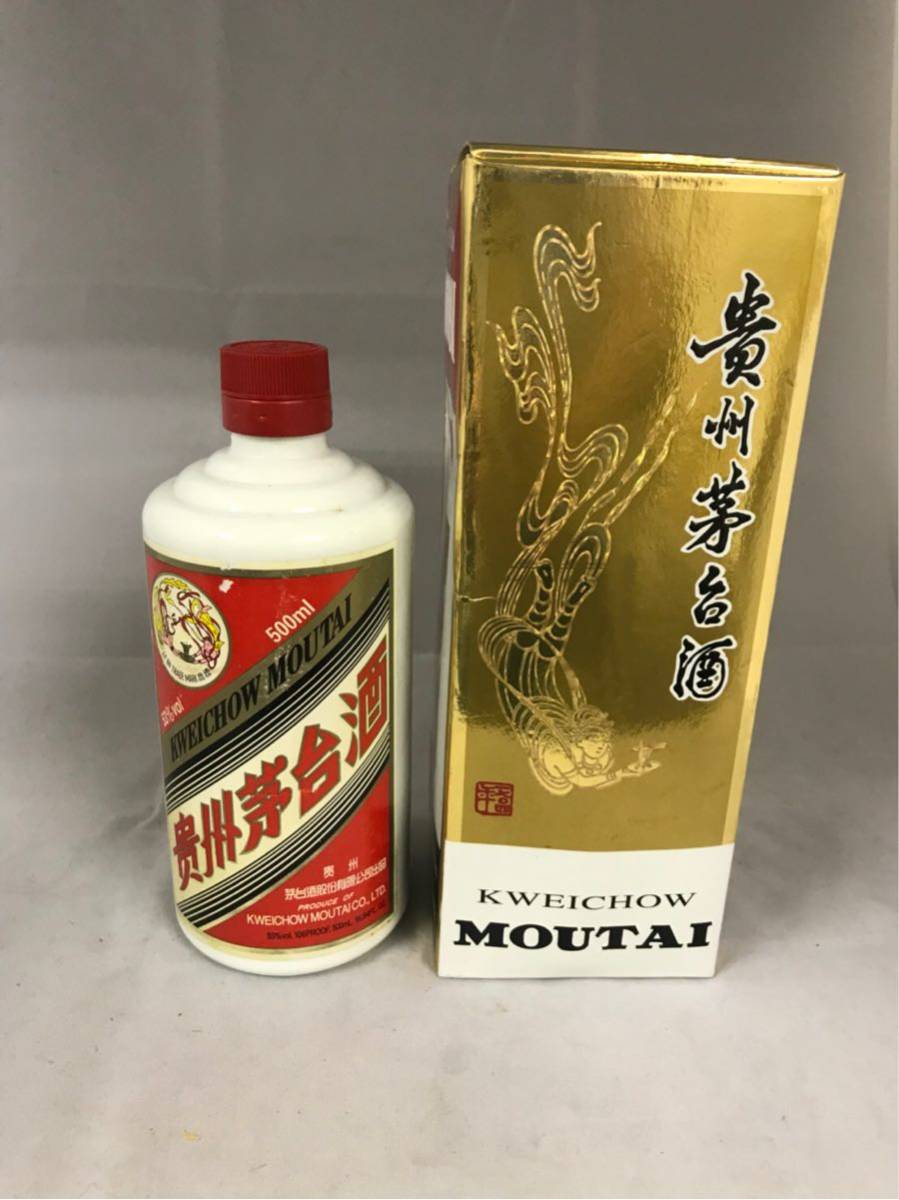 マオタイ酒 貴州茅台酒 天女ラベル 2012年制53% 箱付 0.54Lの