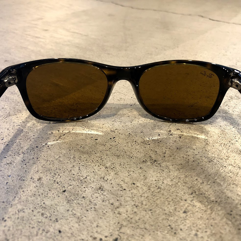 美品 Ray-Ban RB2132 NEW WAYFARER 710 トータス ウエイファーラー