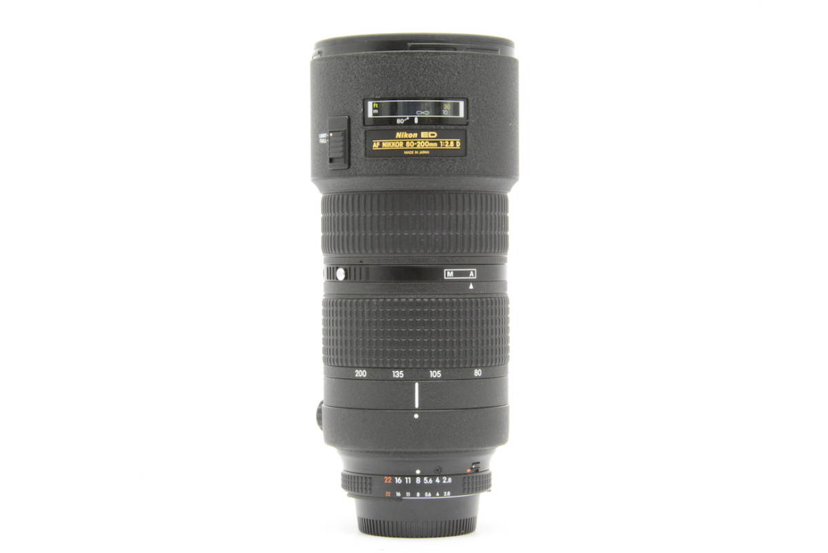 80-200mm AF ED Nikon NIKKOR Nikkor Lens - | D Zoom ニコン of f⁄2.8