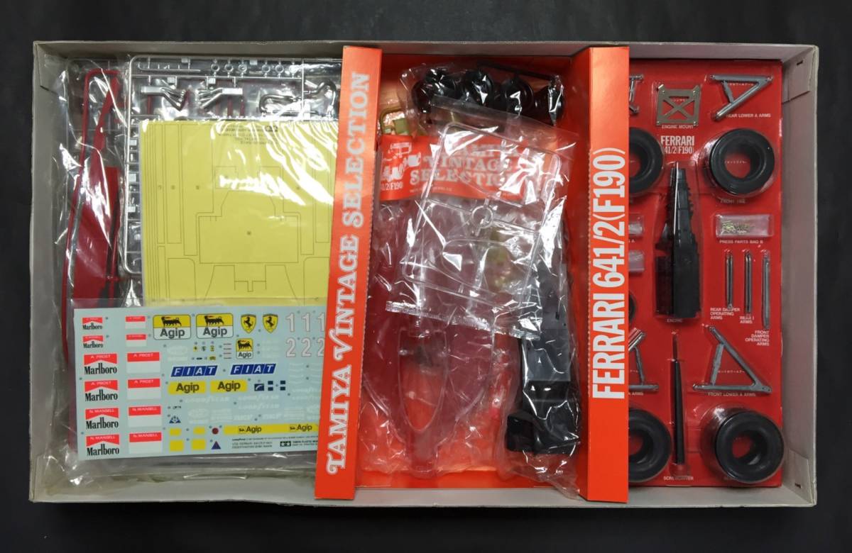 フルビュー！マルボロデカールも！田宮 Ferrari 641/2 1/12 【公式通販】