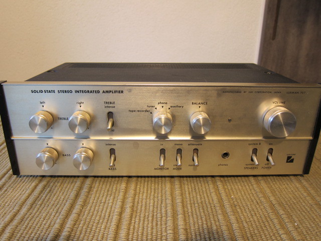 LUXMAN SQ707 SOLID STATE プリメインアンプ LUXMAN SQ707 プリメインアンプ 動作音質良好です 【公式通販】