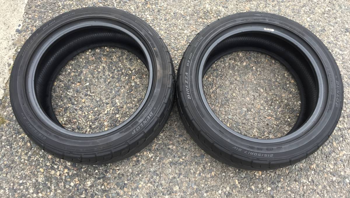 【品質保証，安い】 215/50R17 ダンロップ DZ101 2本 品 ディレッツァ(中古品)｜売買されたオークション情報、yahooの商品情報をアーカイブ公開 - オークファン 17インチ
