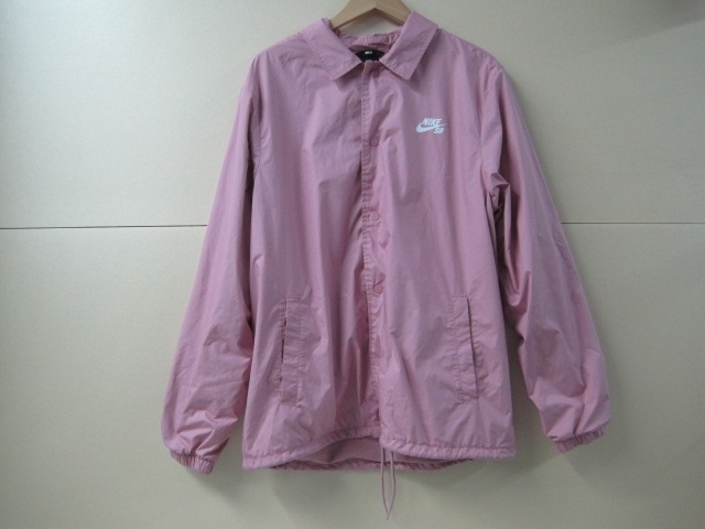 [60] NIKE SB ナイキSB コーチジャケット メンズ 薄紫 XL