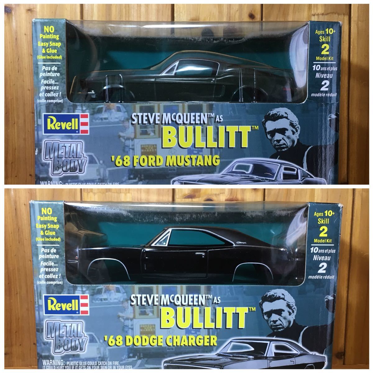 レベル 1/25 BULLITT スティーブマックイーン ブリット '68 マスタング