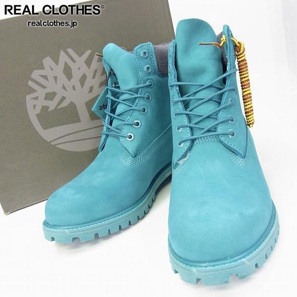 TIMBERLAND×ATOMOS ティンバーランド×アトモス 6インチブーツ ターコイズ/28.0 /UP8 Timberland ティンバーランドの名作6インチプレミアムブーツに限定デザインが登場 Timberland×atmos BOOT PREMIUM 26.5cmティンバーランド×Atmos
