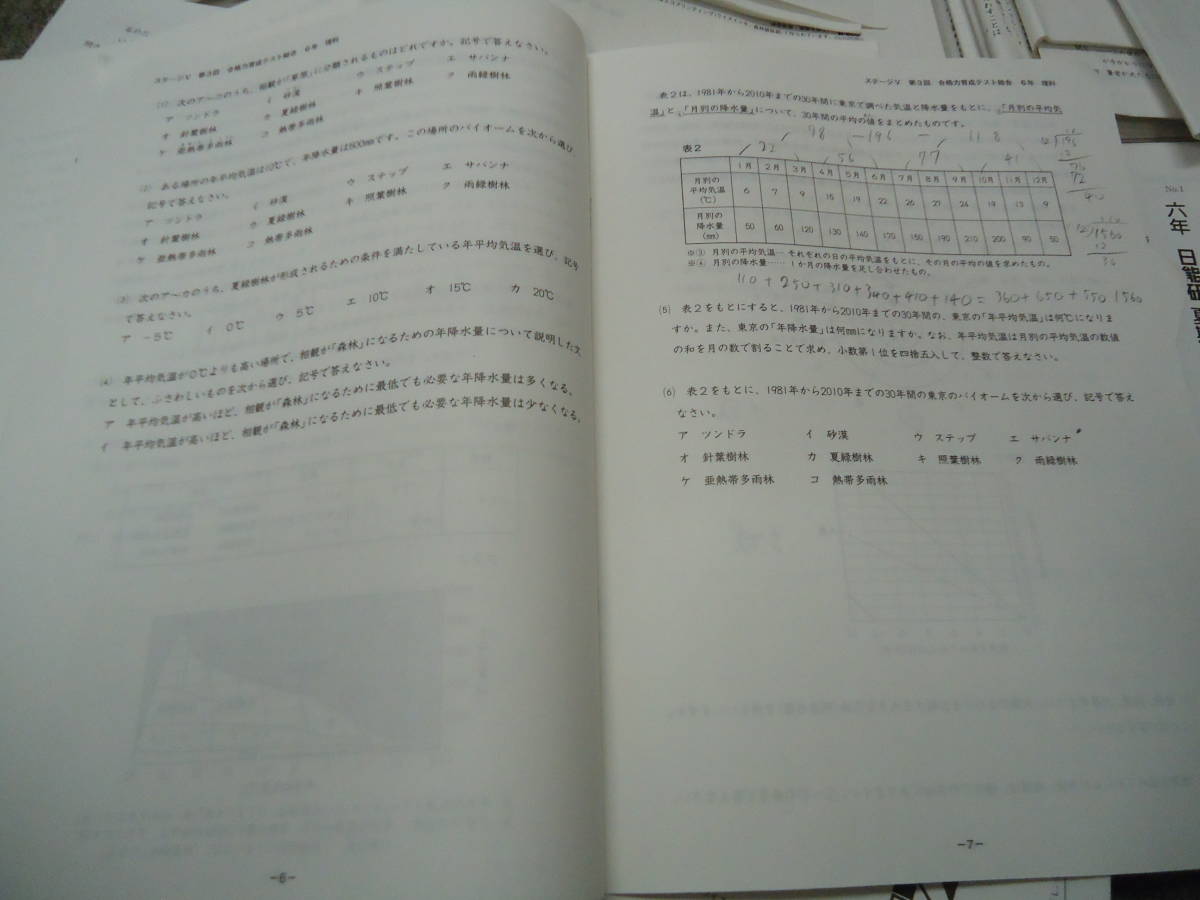 本 日能研公開模試 13回分セット