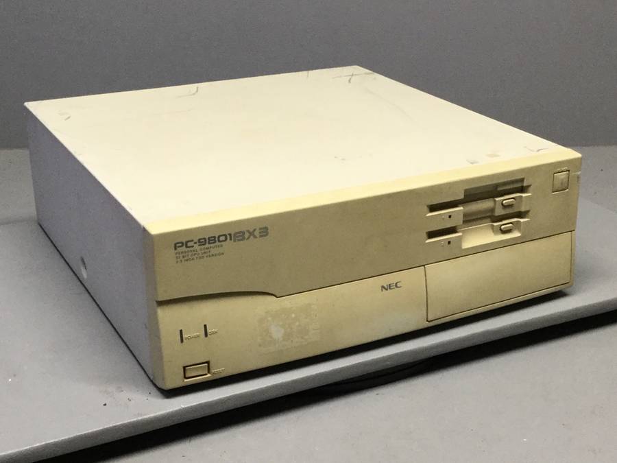 NEC PC-9801BX3⁄U2 貴重 旧型PC□現状品 Yahoo!オークション PC