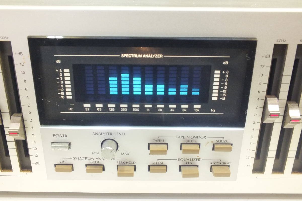 □sansui SE-8Ⅱ サンスイ グラフィックイコライザー 動作品 中古