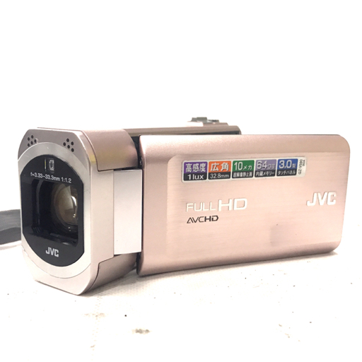 JVC ビデオカメラ　GZ-V590-N 動作確認済み JVC Everio デジタルビデオカメラ GZ-V590-N 動作確認済 初期化済み