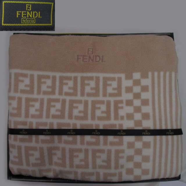 FENDI 綿毛布 フェンディ 毛布 公式通販 140㎝×210㎝ 公式WEBショップ