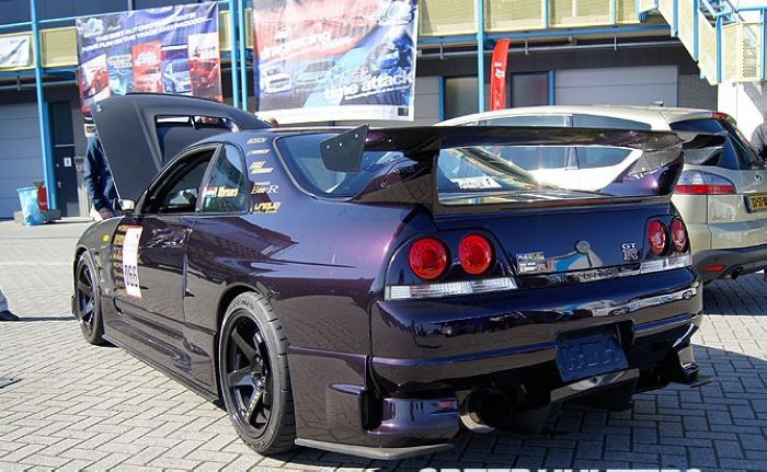 スカイライン R33 GTR GTS BCNR33 ENR33 カーボン BR-STYLE GTウイング 1600mm