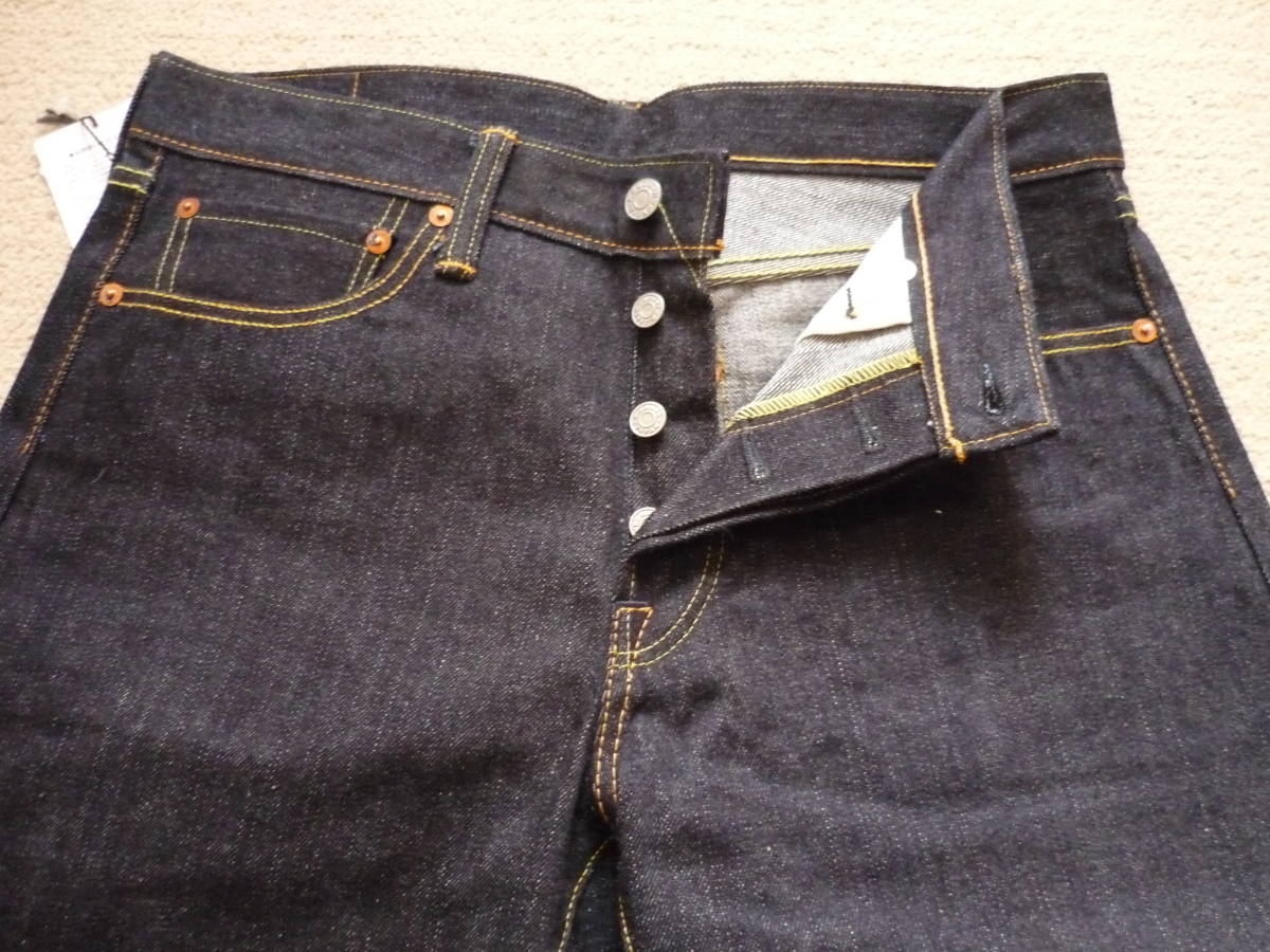 未使用 FLAT HEAD R.J.B フラットヘッド LotD001 ストレート ジーンズ 
