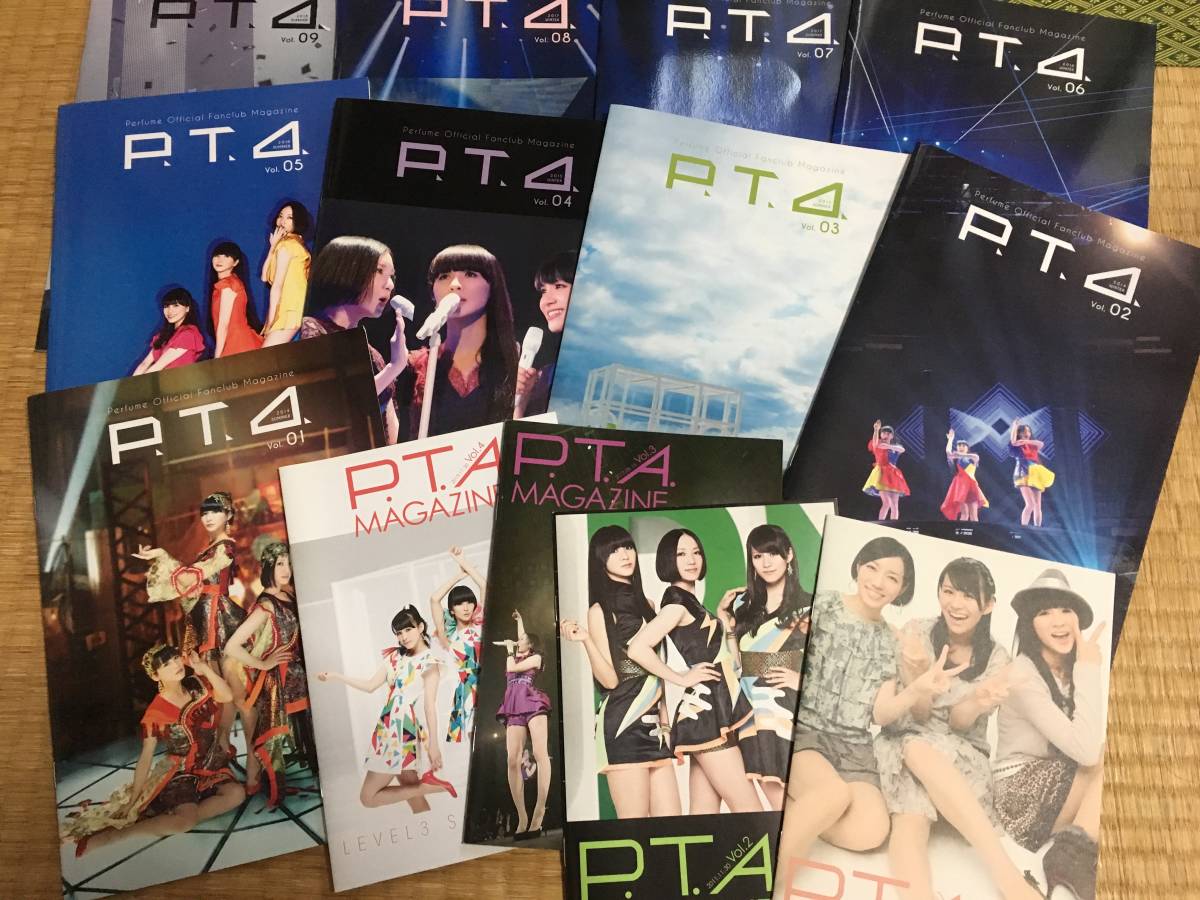 Perfume P.T.A.Magazine PTA ファンクラブ 会報