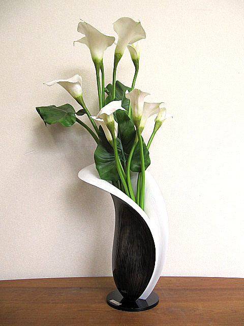 中古品 中古品 EMILIO ROBBA エミリオ・ロバ 造花 アートフラワー 高さ約95cm 観葉