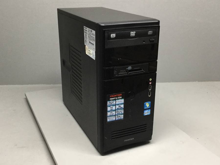 LED FRONTIER FRM916/23A Core i7 3770 3.40GHz 8GB□現状品 Ceiling 