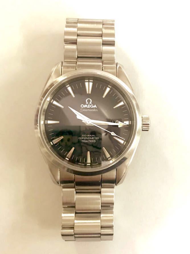 オメガ シーマスター アクアテラ コーアクシャル 自動巻き_1