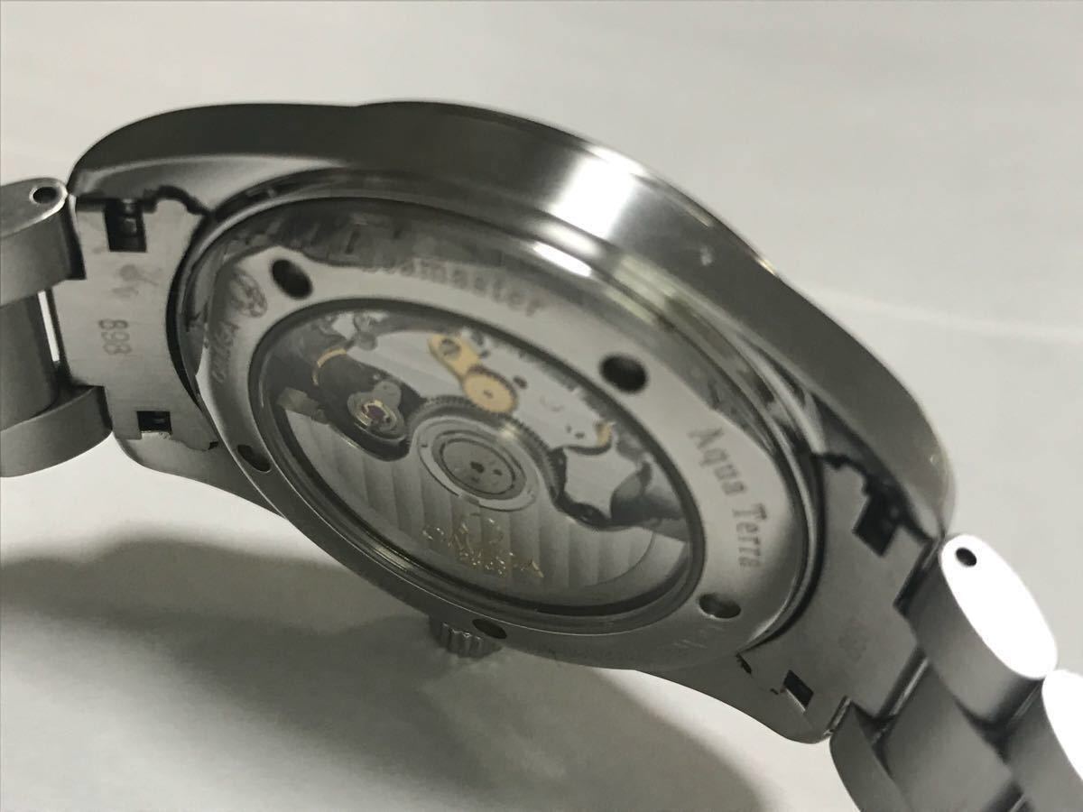 オメガ シーマスター アクアテラ コーアクシャル 自動巻き_3