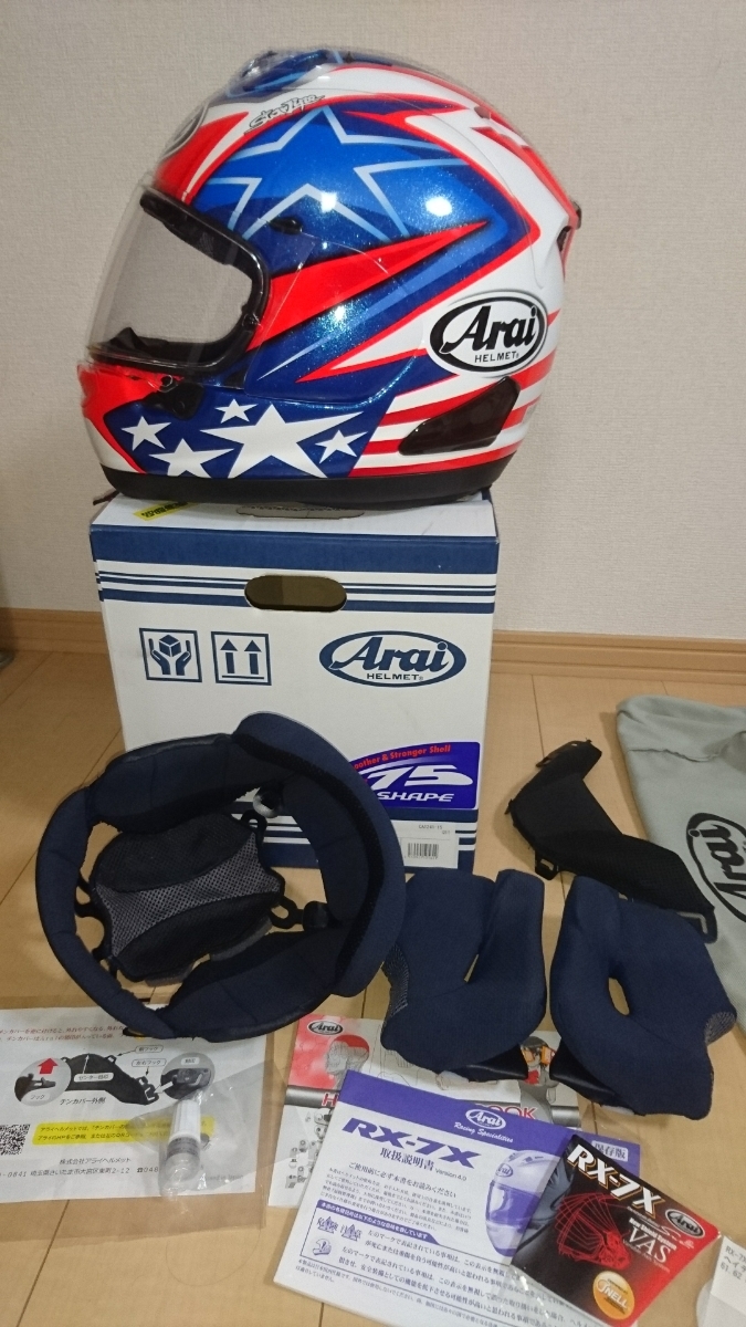 Arai アライ RX-7X HAYDEN SB ヘイデンSB とてもキレイな中古です
