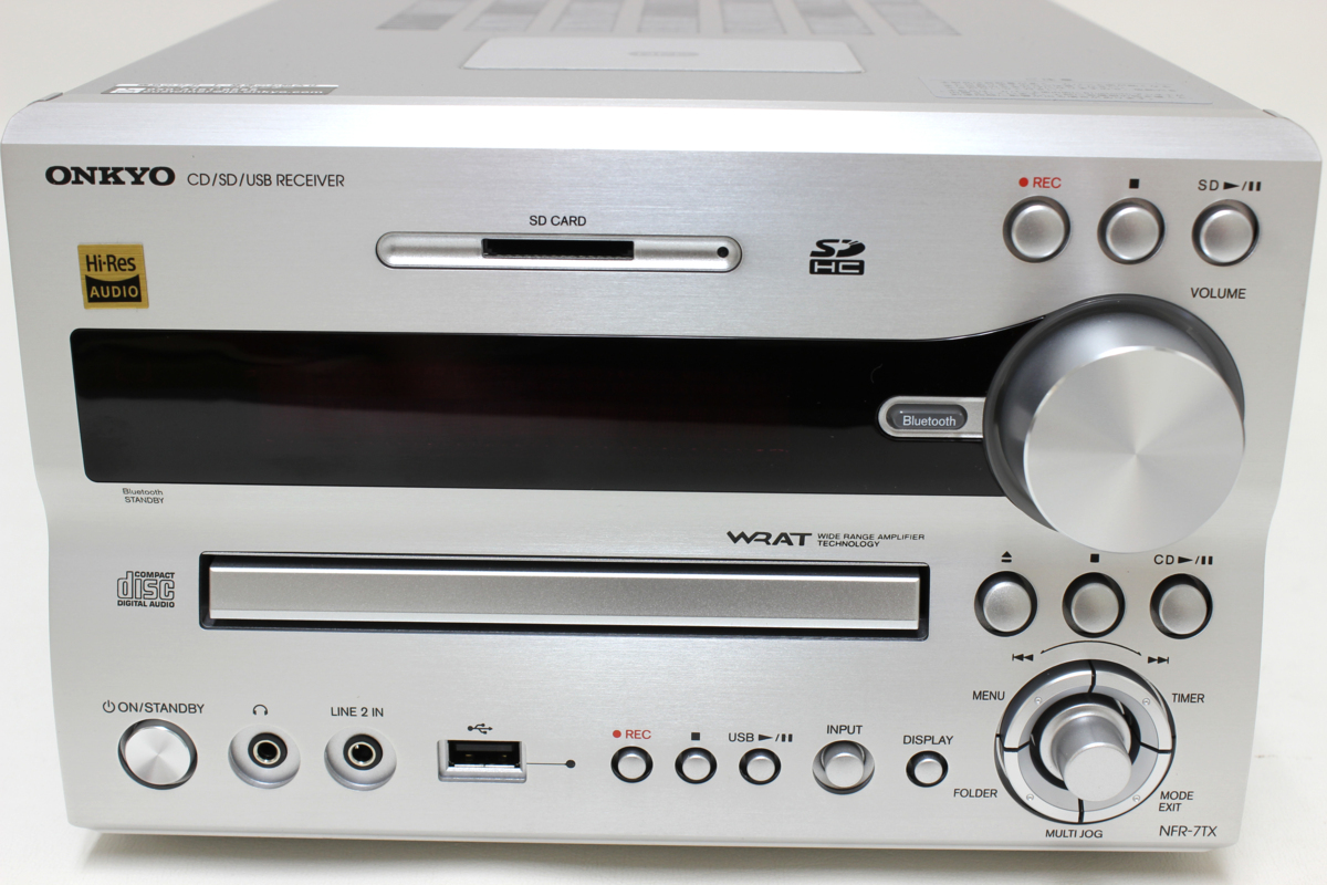 ONKYO オンキョー CD/SD/USB ミニコンポ NFR-7