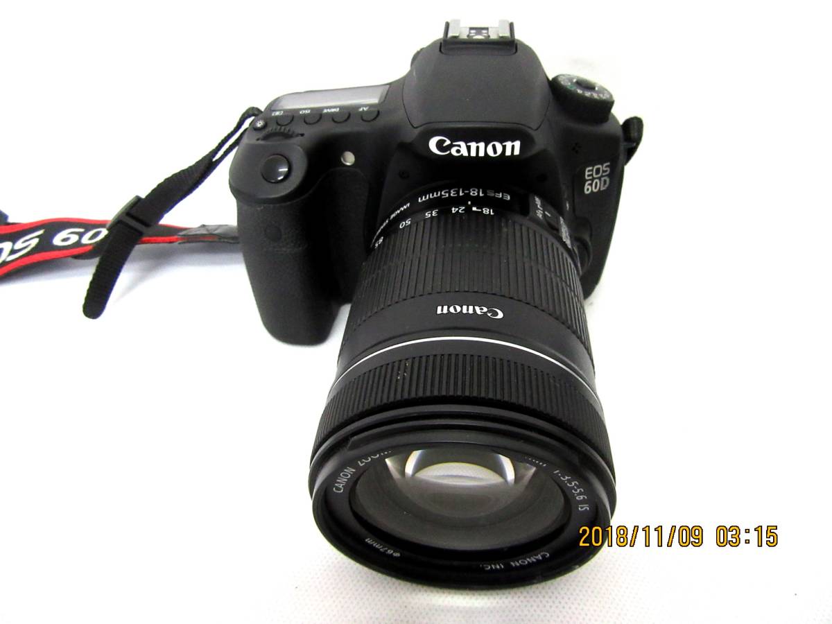 CANON/キヤノン】EOS 60D/②⑥/EF-S 18-135mm 3.5-5.6 IS/EF 100mm 2.8 