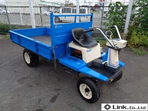 SHIKOKU ロードキャリー 運搬車 油圧ダンプ付き