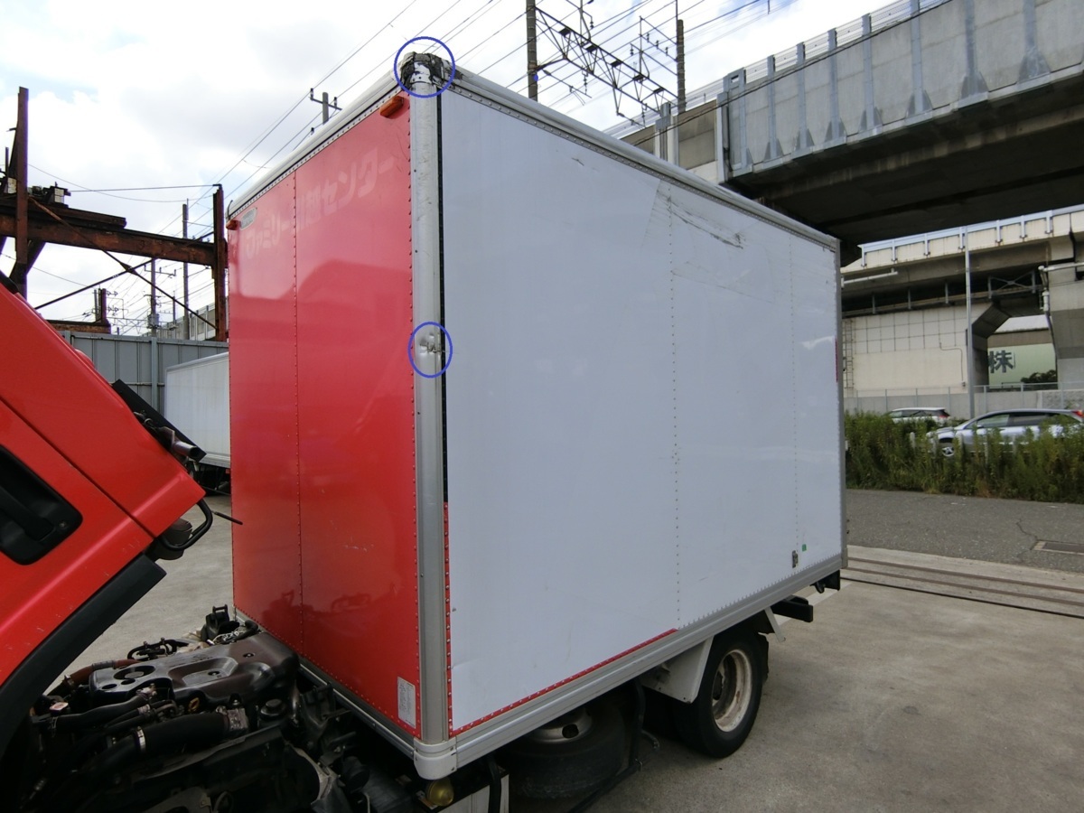 倉庫 コンテナ 車 アルミ 箱 バイク トラック -トラックコンテナ(物置 