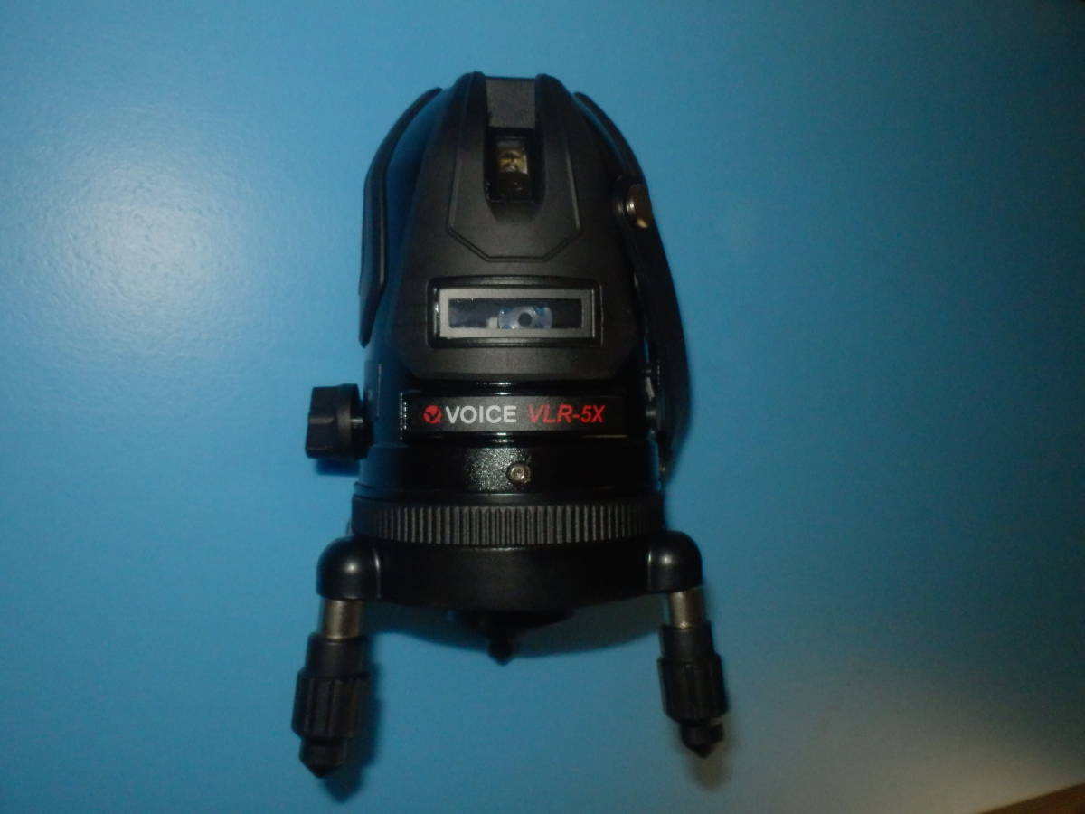 5ラインレッドレーザー墨出し器　VOICE　VLR-5X　未使用品　梱包なし
