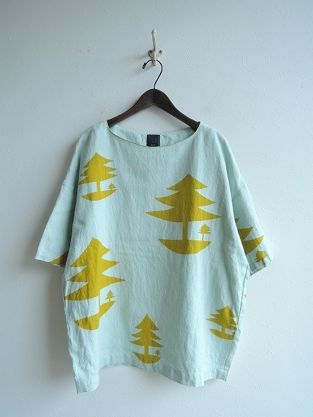 最新作，正規品 ミナペルホネン mina perhonen mori no umi 総柄プルオーバー 36Tシャツ綿コットン麻リネングリーンレディース0918 41I81(ミナ ペルホネン)｜売買されたオークション情報、yahooの商品情報をアーカイブ ミナ ペルホネン