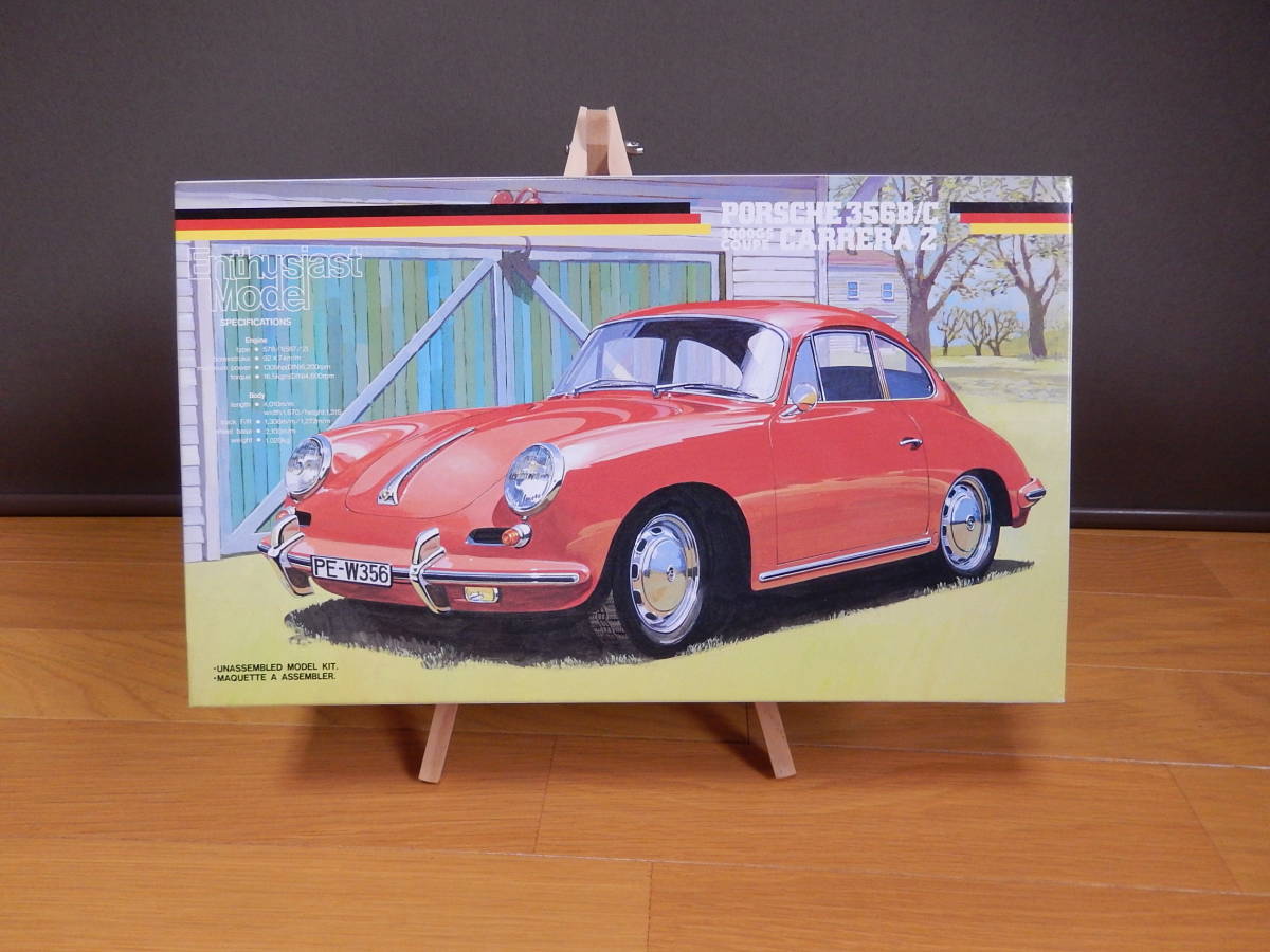 フジミ 1/24 ポルシェ 2000GS クーペ 356B/C カレラ2 【エンスージア 