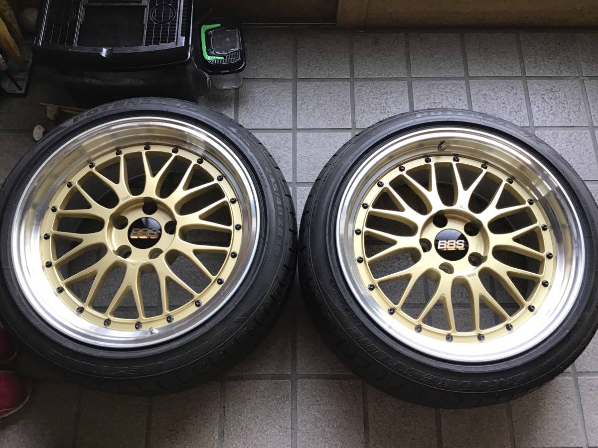 BBS18インチ タイヤホイール2本セット！ 車 bbs 18インチ ホイール」の